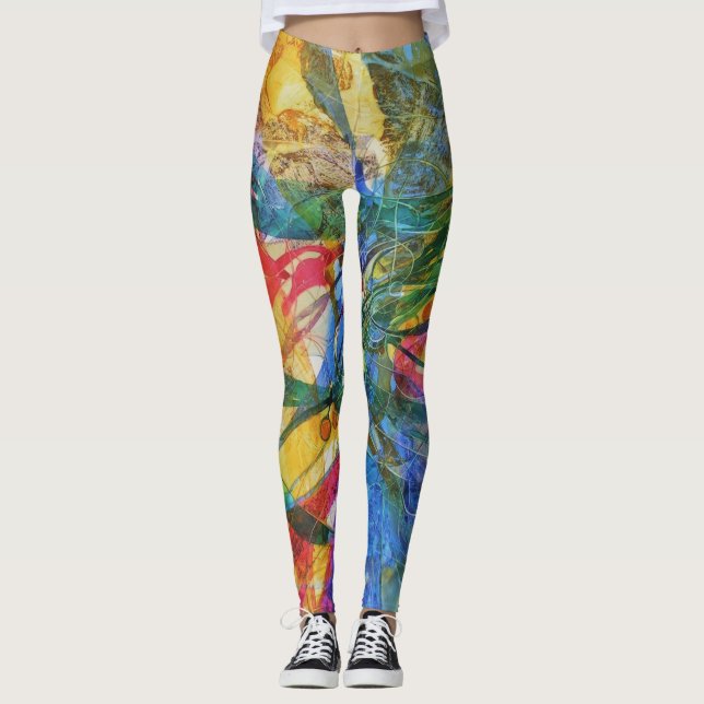Legging Botões macios (Frente)