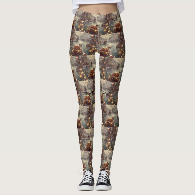 Legging Boxer Christmas Fesage Voyage (Frente)