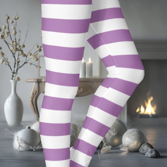 Legging Branco e Roxo (Criador carregado)