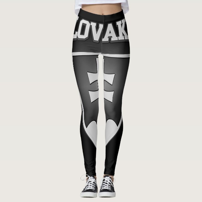 Legging Brasão de Slovakia (Frente)