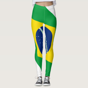 Legging Brasil: Bandeiras