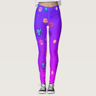 Legging bravo amor dinossauro emoji