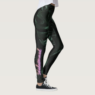 Legging Bride Squad   Noivas das Palmeiras Tropicais