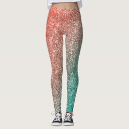 Legging Brilho de Arco-íris 
