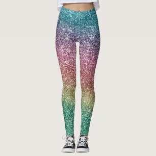 Legging Brilho de Arco-íris