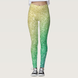 Legging Brilho de Arco-íris 