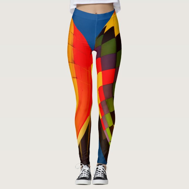 Legging Brilho de Balões de Ar Quente (Frente)