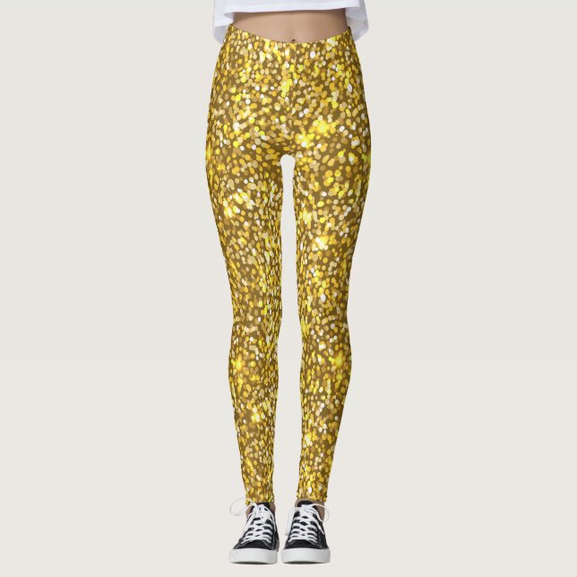 Legging brilho do ouro (Frente)
