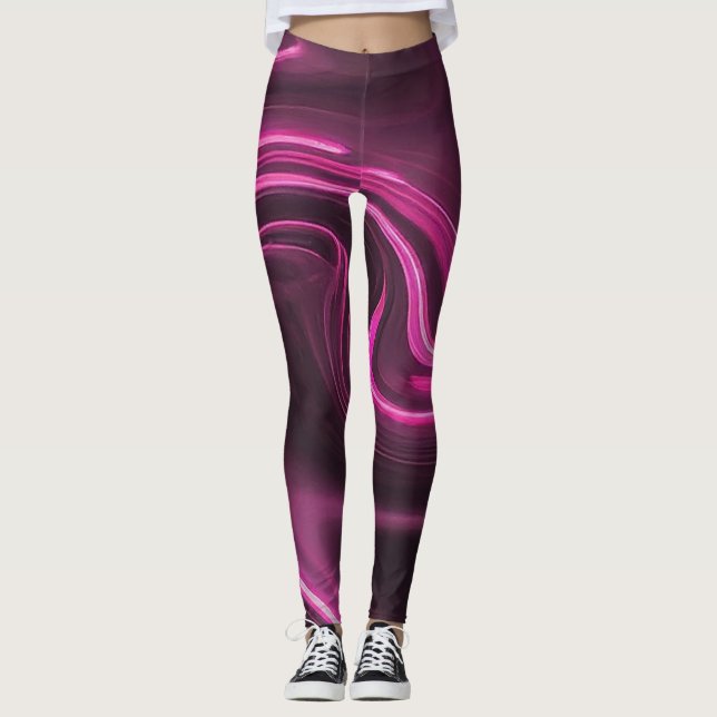 Legging Brilho Neon (Frente)
