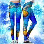 Legging Brincadeira colorida, água-viva-chica, foto-círcul<br><div class="desc">Tome uma lição desta medusa amarela alaranjada flutuando ao longo do oceano azul turquesa e deixe a vida seguir seu curso sempre que você veste essas impressionantes leggings de fotos chicas e vibrantes. Trabalhe, faça recados, ou apenas saia. Tão único, você nunca terá que se preocupar com nenhum imitador! Adicione...</div>