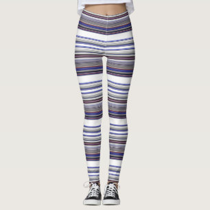 Legging Brisas azuis de cinza moderna, bonitas