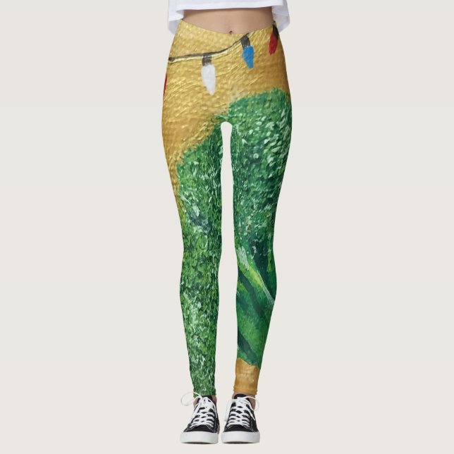 Legging Brócolos festivos (Frente)