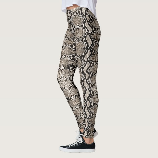 Legging Bronze Python Snakeskin (Esquerda)