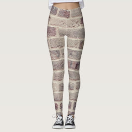 Legging Brown Brick Wall