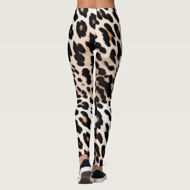 Legging Brown Cream Lepard (Verso)