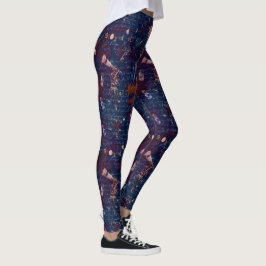 Legging Bruxa Euphemia Azul Escuro Feminino