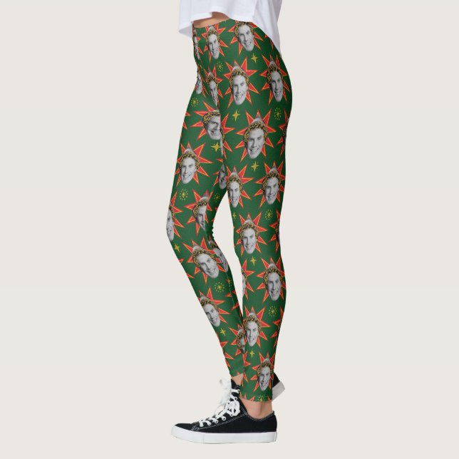 Legging Buddy the Elf Emotions Pattern (Esquerda)