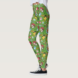 Legging Budy, o padrão dos ícones do Elf e do Natal