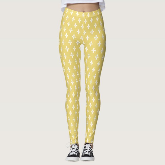 Legging Buff Victorian Fleur de Lys (Frente)