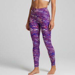 Legging Buffalo Mafia Impressão de Zebra