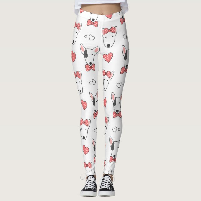 Legging Bull Terrier Sensível Patterno (Frente)