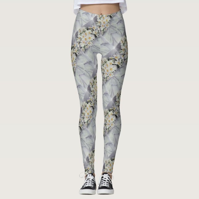 LEGGING BUQUÊ DE DIA BRANCO | LEGISLAÇÕES FLORÍVEIS (Frente)