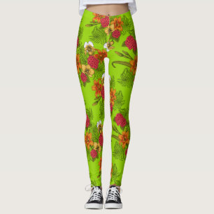 Legging Buquê tropical