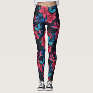 Legging Buquê tropical