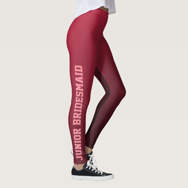 Legging Burgundy Junior Bridesmaid (Direita)