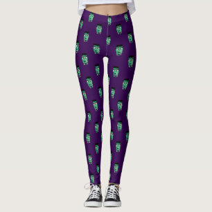 Legging Cabeça do Monstro de Frankenstein