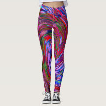 Cabeça legal, vermelha, azul e Abstrato cor-de-ros