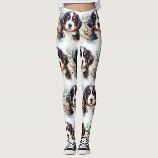 Legging Cachorro de Montanha Bernês AI  (Frente)