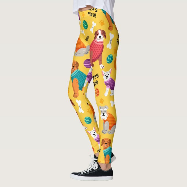 Legging Cachorro Feliz (Style: Leggings
Style and comfort make these the perfect pair of leggings)