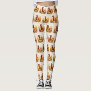 Legging Cachorro Labrador Retriever Fox Red
