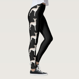 Legging Cachorros de desenho animado fofos Italian Greyhou