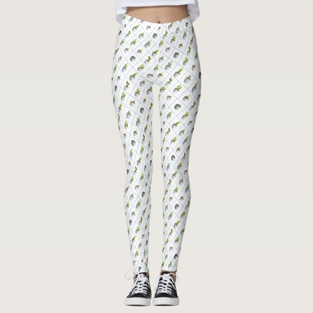 Legging Cacto em potes (Frente)