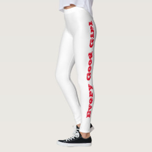 Legging Cada Boa Garota, Tem Uma Lata Escura, Uma Rebelde.