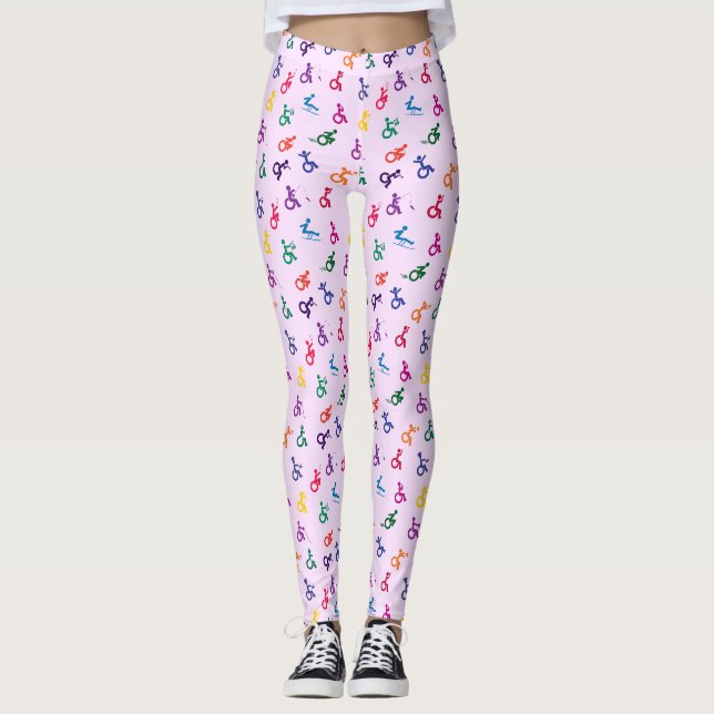 Legging Cadeirante se divertindo! (Frente)