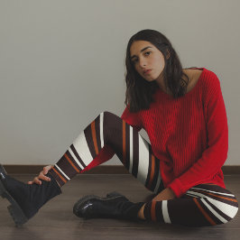 Legging Café Clássico Castanho