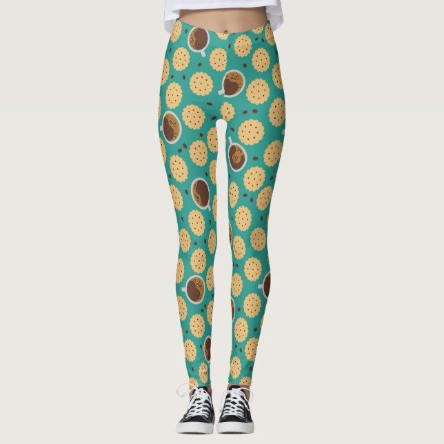 Legging Café e cookies (Frente)