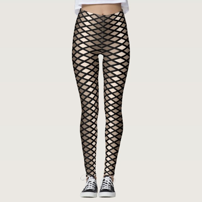 Legging Café Ombre Diamond (Frente)
