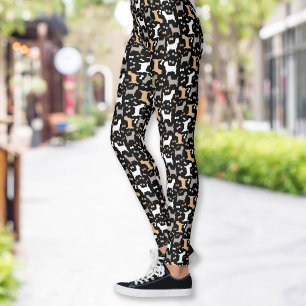 Legging Cairn Terrier Dog Pattern Carin Terriers