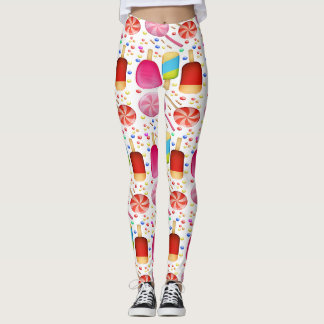 LEGGING CAIXA DE CHUMBO DE PADRÃO DOCE
