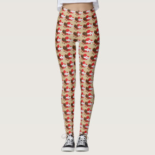 Legging Caixa de Presente de Chocolate Cardíaco - Dia de o