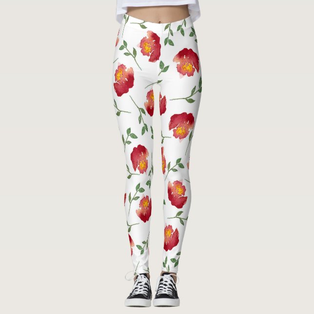 Legging Caixas de Flores da Janela (Frente)