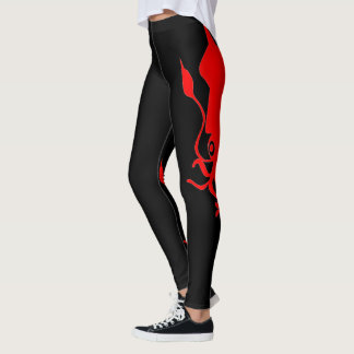 Legging Calamar vermelho