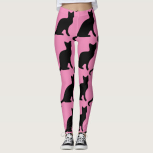 LEGGING CALÇA YOGA ROSA GATO