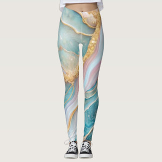 Legging Calças Cósmicas Negrito para Amantes de Espaço e S
