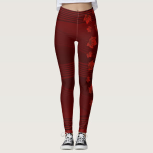 Legging Calças da lembrança de Canadá das caneleiras de