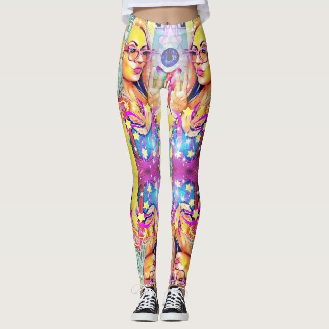 Legging Calças de Chakra (Frente)